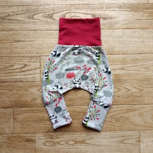 Sarouel évolutif bébé "Pandas"