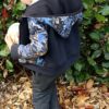 sweat zippé enfant porté