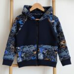 sweat zippé enfant snowboard