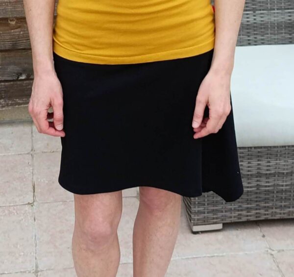Jupe asymétrique - compatible grossesse – Image 3