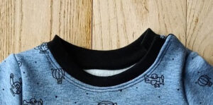 patte de boutonnage sweat bébé