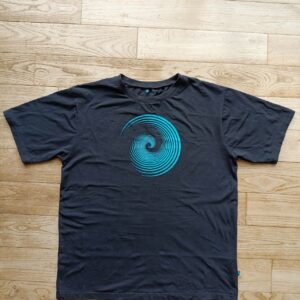 Tee-shirt homme avec transfert spirale
