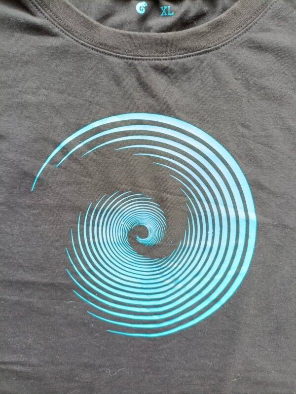 Tee-shirt homme avec transfert spirale – Image 2