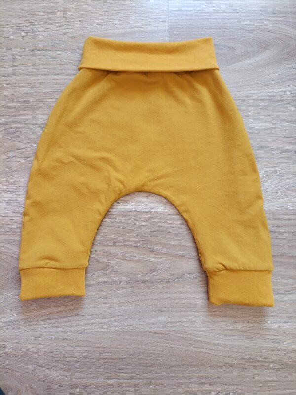 Sarouel évolutif et réversible "Motifs colorés / Jaune moutarde" – Image 5