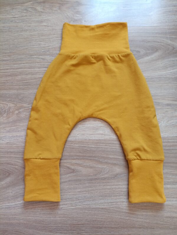 Sarouel évolutif et réversible "Motifs colorés / Jaune moutarde" – Image 7