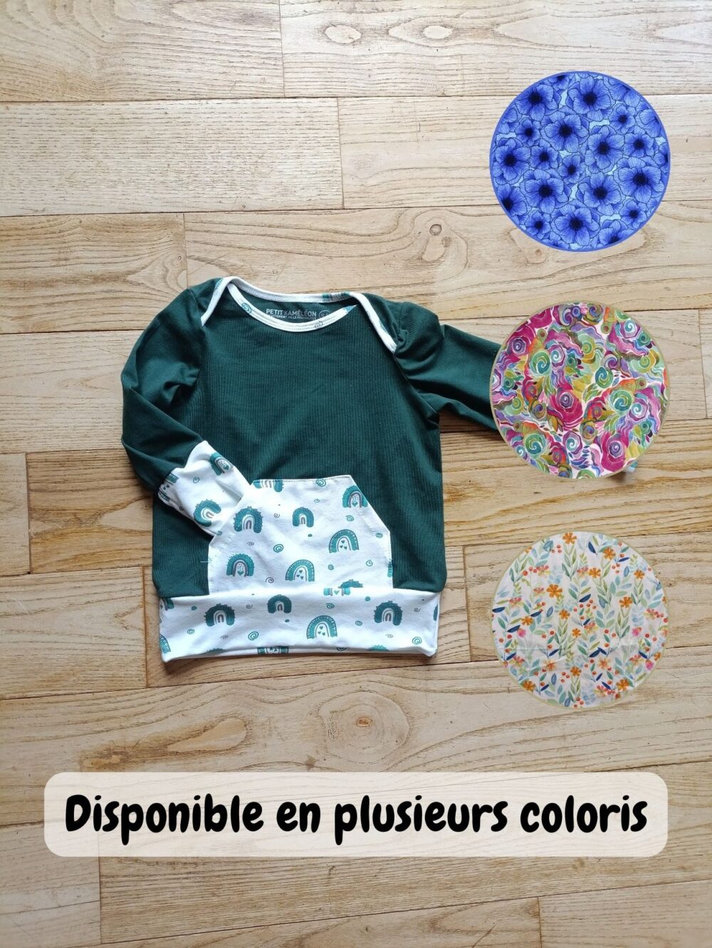 sweat personnalisé bébé