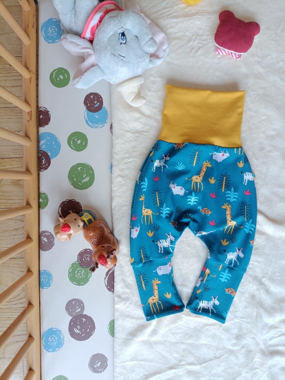 sarouel bébé Animaux fin de taille