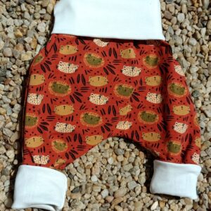 pantalon évolutif bébé motifs tigres, début de taille