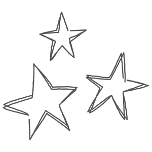 dessin étoiles