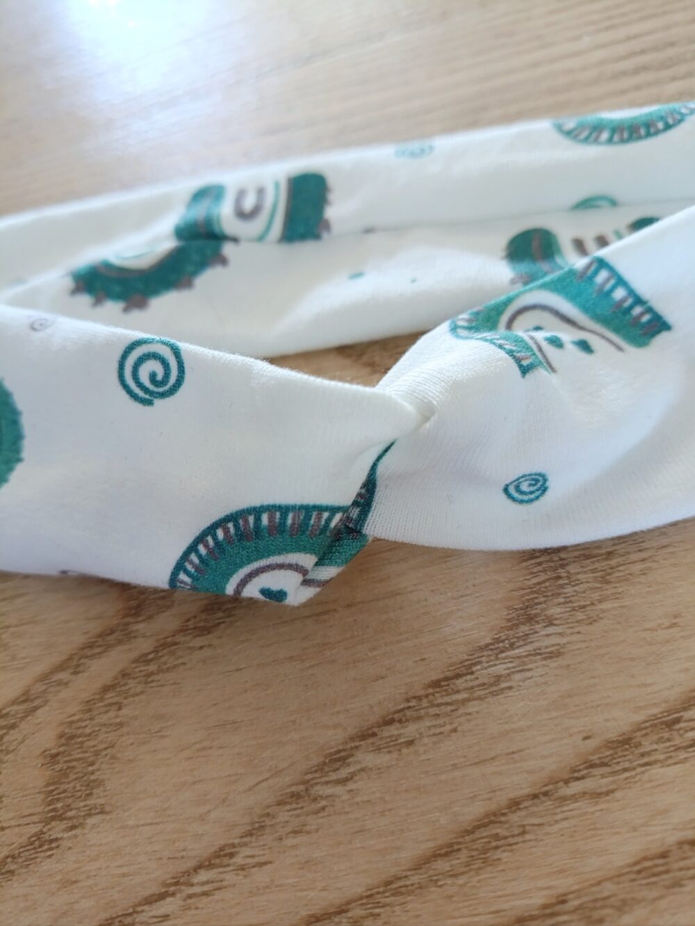 bandeau bébé fille motif arc en ciel