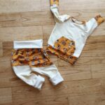 ensemble évolutif bébé motifs chiens