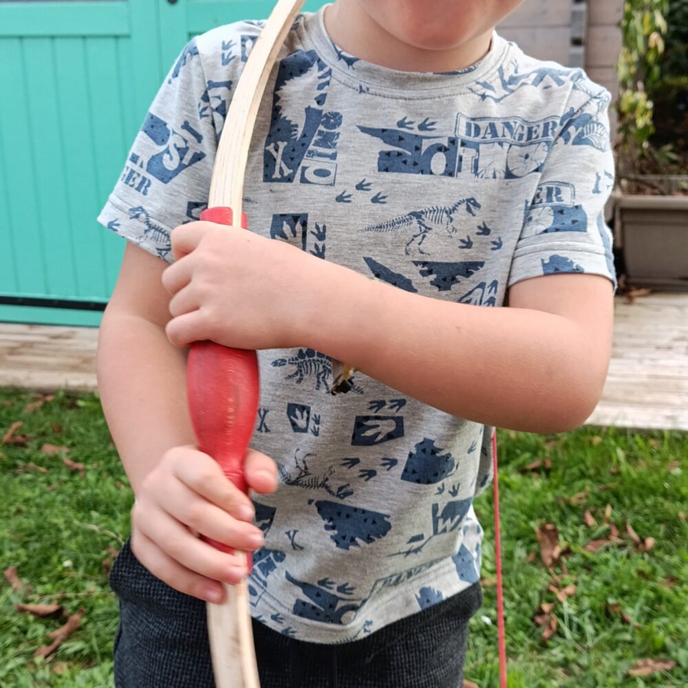 Tee-shirt enfant dinosaures Gris / Bleu – Coupe ample, fun et confortable