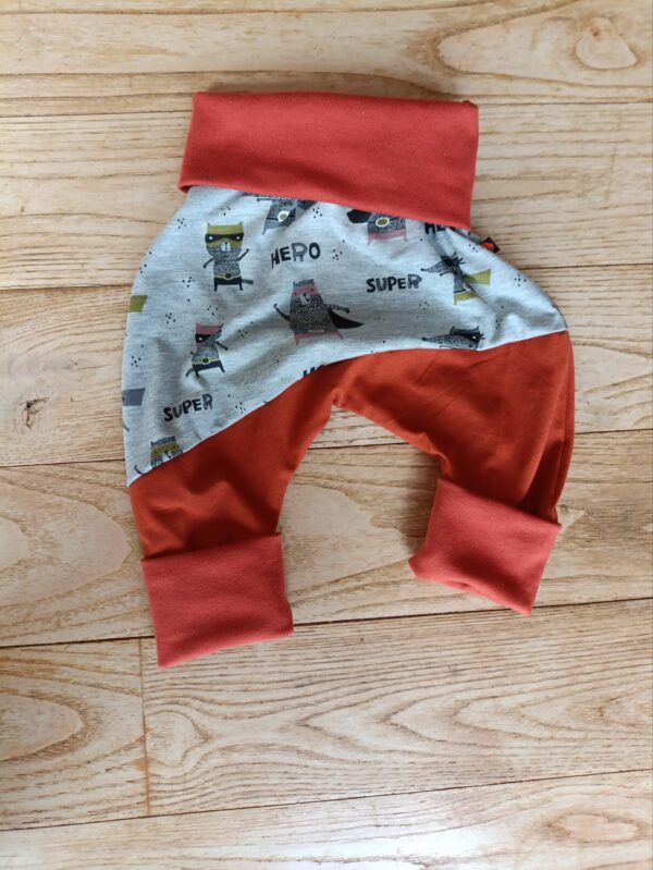 Pantalon bébé évolutif - animaux super héros – Image 5
