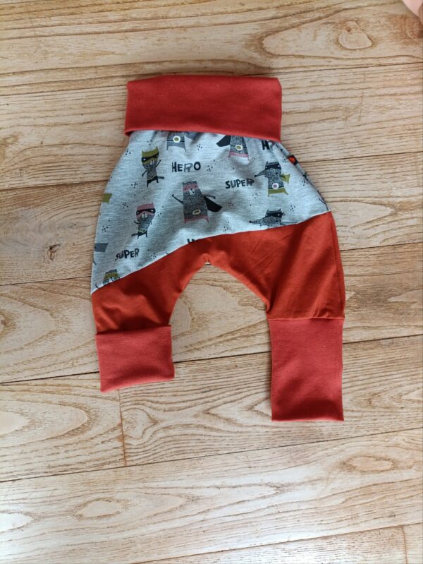 Pantalon bébé évolutif - animaux super héros – Image 7
