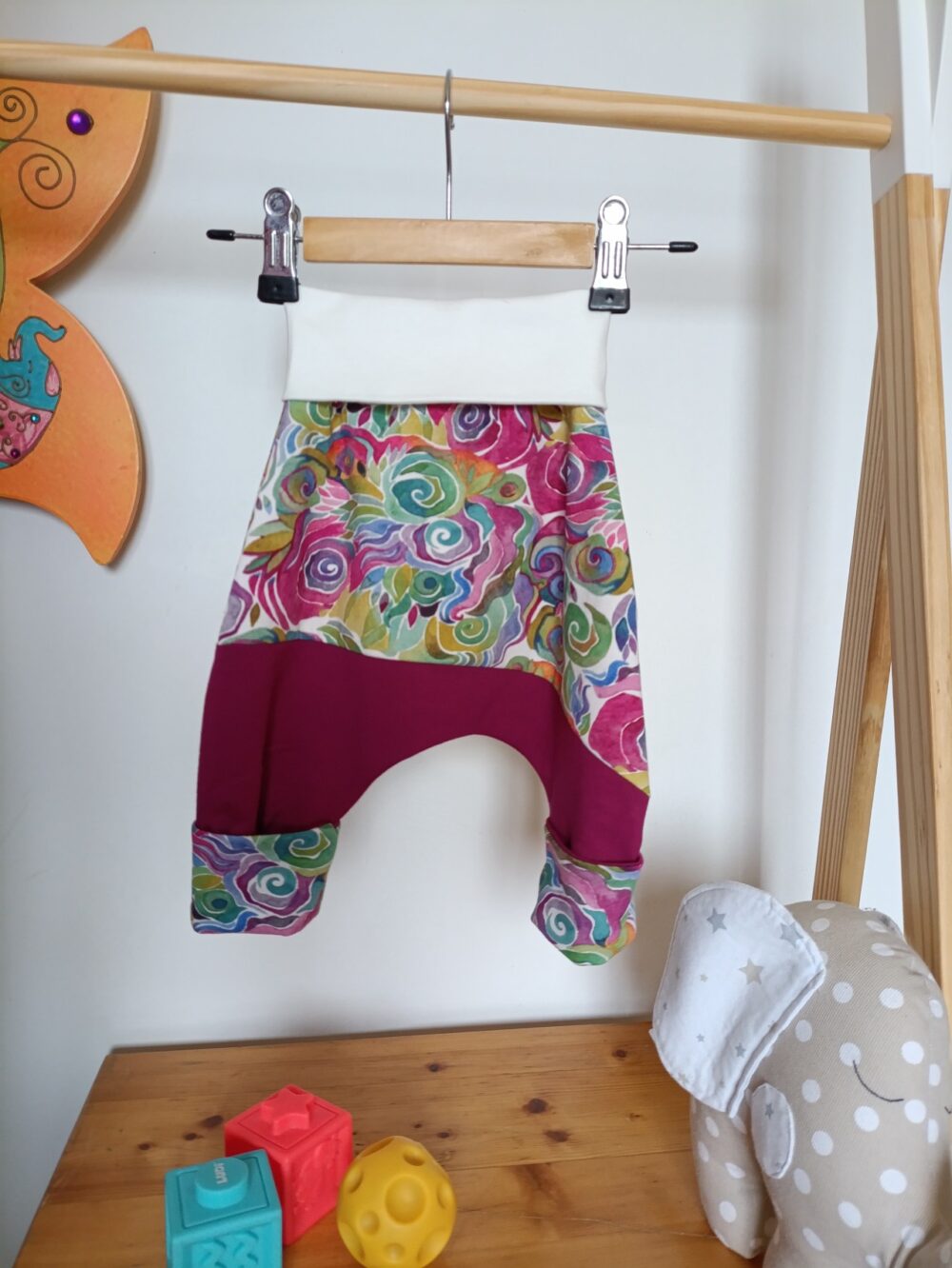 sarouel bébé évolutif tourbillon