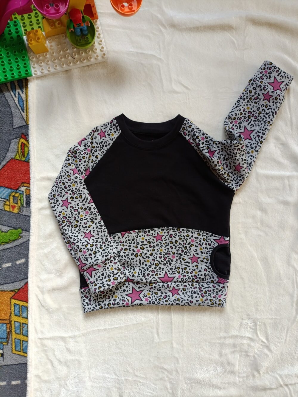 sweat étoiles enfant fond graou