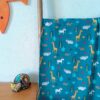 tissu jersey de coton animaux