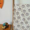 tissu jersey de coton peace and love