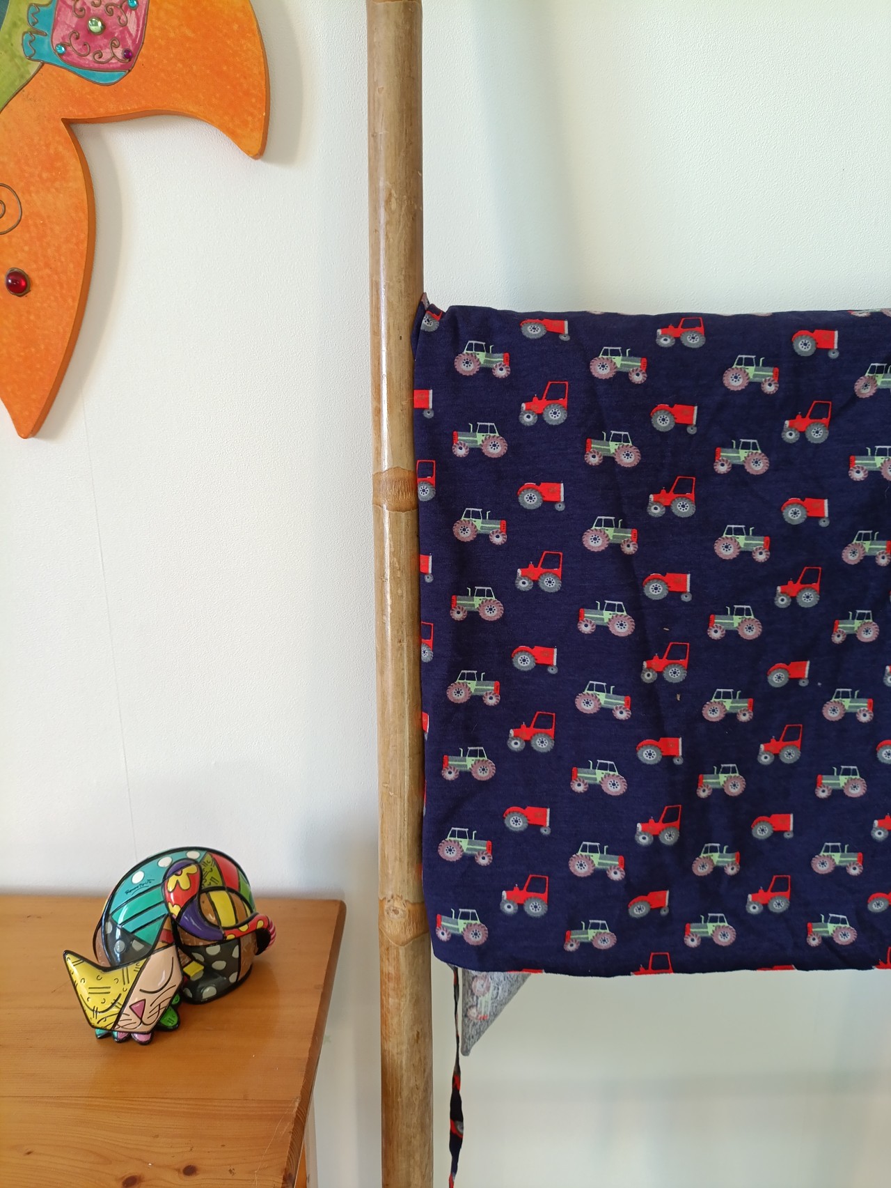 tissu jersey de coton tracteurs