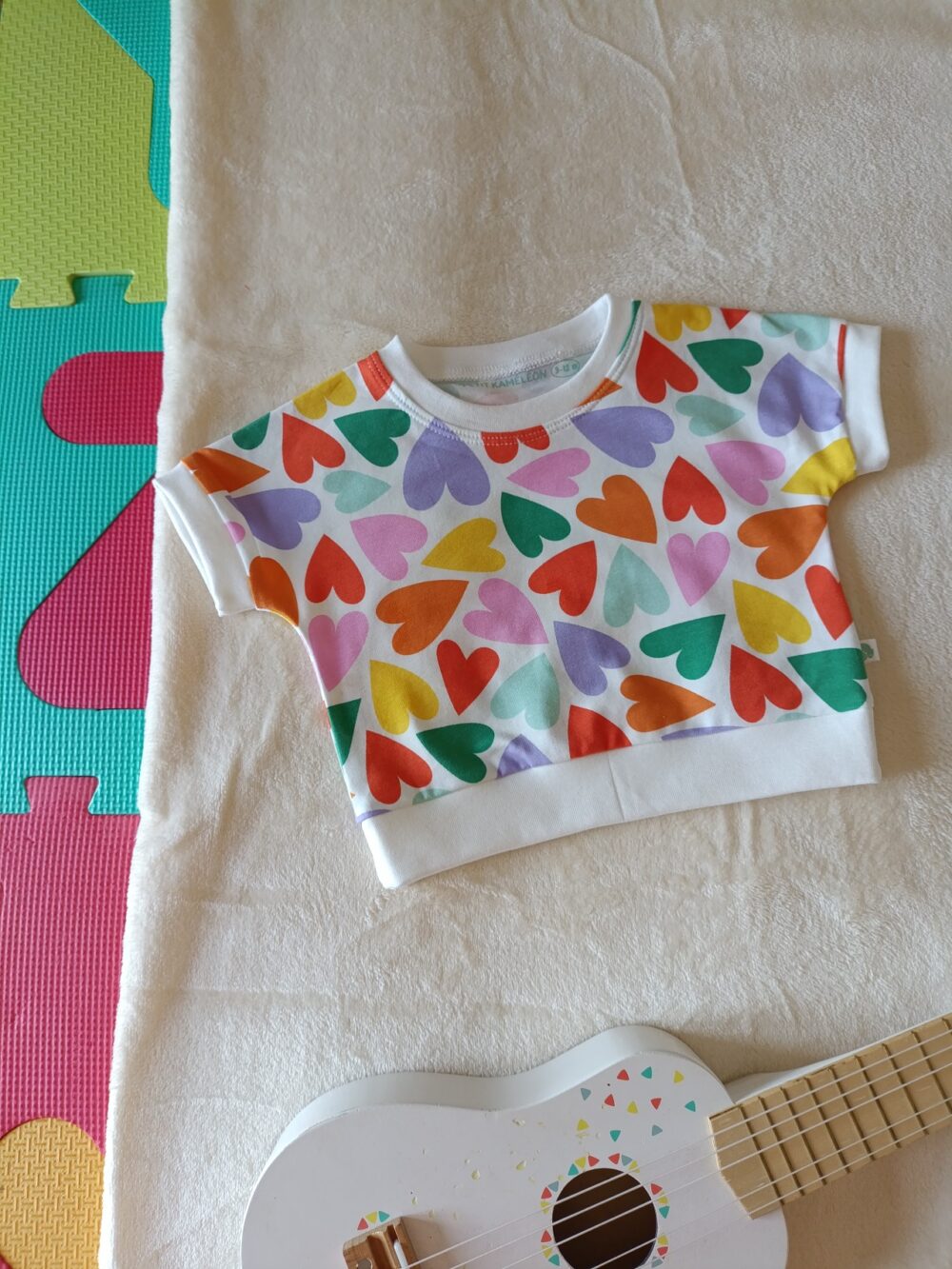 Tee-shirts évolutifs pour bébé et enfant (0-6 ans)
